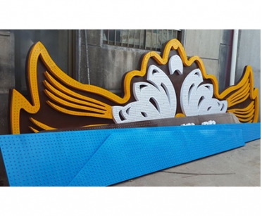 臨沂發(fā)光字標識制作的建筑結(jié)構(gòu)